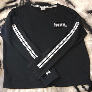 Black and White PINK Pullover